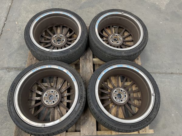 2020 SUBARU BRZ TS MATTE BRONZE STI WHEELS RIMS & TIRES OEM 5X100 18X7.5 +48 - Image 9