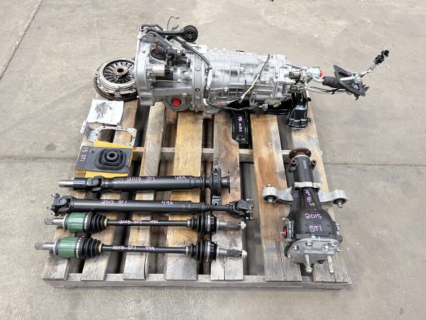 2015-2021 SUBARU WRX STI 6 SPEED MANUAL TRANSMISSION SWAP 6MT 49K MILES EJ257 - Image 2