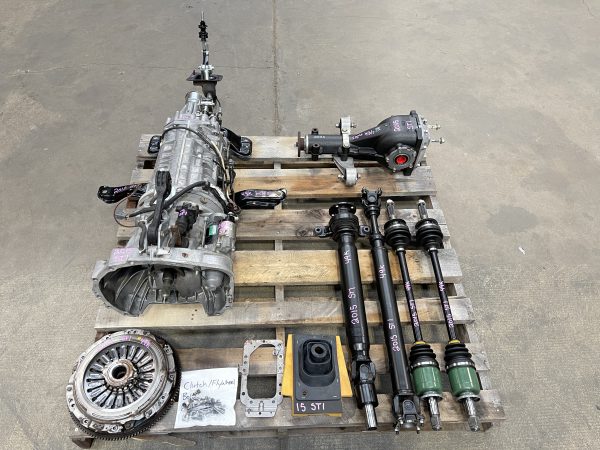 2015-2021 SUBARU WRX STI 6 SPEED MANUAL TRANSMISSION SWAP 6MT 49K MILES EJ257