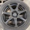AFTERMARKET BLACK WHEELS RIMS & TIRES 5X100/5X114 BOLT PATTERN 17X7.5 +45 OFFSET - Image 6