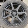 AFTERMARKET BLACK WHEELS RIMS & TIRES 5X100/5X114 BOLT PATTERN 17X7.5 +45 OFFSET - Image 8