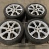 2006-2007 SUBARU IMPREZA WRX ENKEI WHEELS RIMS & TIRES 17X7 +55 5X100 OEM 28111FE301 - Image 4