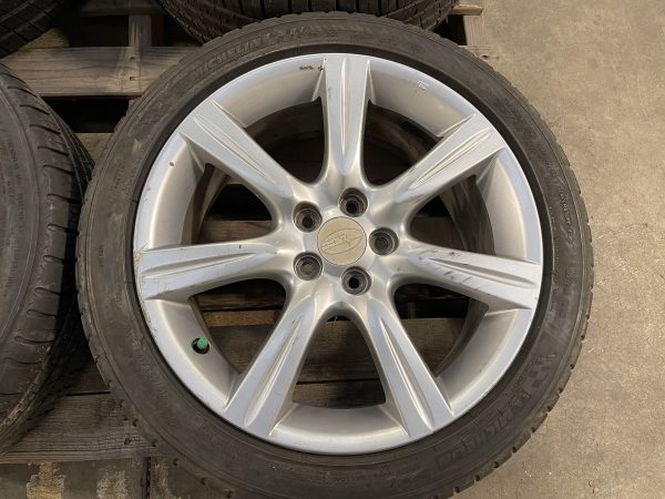 2006-2007 SUBARU IMPREZA WRX ENKEI WHEELS RIMS & TIRES 17X7 +55 5X100 OEM 28111FE301 - Image 8