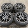 2005-2021 SUBARU WRX STI MSW 85 WHEELS RIMS & SNOW TIRES 17X8 +48 5X114 - Image 3