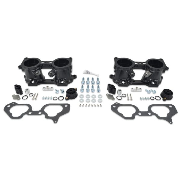 02-14 SUBARU WRX, 07-21 STI, 08-12 LGT, 06-13 FXT IAG PERFORMANCE BLACK V3 BILLET TOP FEED TGV HOUSING DELETES