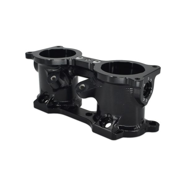 02-14 SUBARU WRX, 07-21 STI, 08-12 LGT, 06-13 FXT IAG PERFORMANCE BLACK V3 BILLET TOP FEED TGV HOUSING DELETES - Image 2