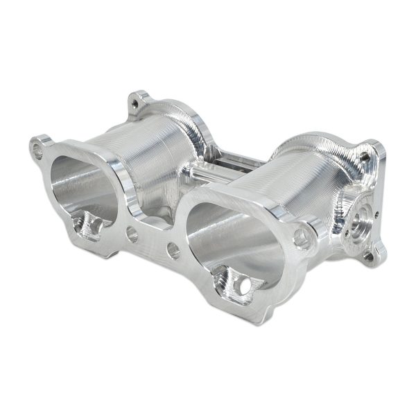 02-14 SUBARU WRX, 07-21 STI, 08-12 LGT, 06-13 FXT IAG PERFORMANCE SILVER V3 BILLET TOP FEED TGV HOUSING DELETES - Image 2