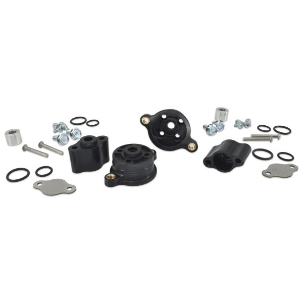 02-14 SUBARU WRX, 07-21 STI, 08-12 LGT, 06-13 FXT IAG PERFORMANCE BLACK V3 BILLET TOP FEED TGV HOUSING DELETES - Image 5