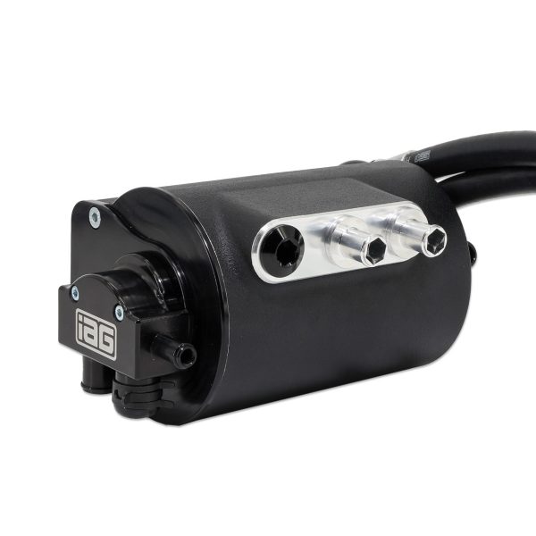 2022-2024 SUBARU WRX IAG PERFORMANCE STREET SERIES AIR OIL SEPARATOR AOS BLACK - Image 6