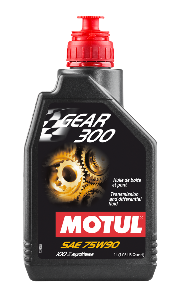 MOTUL GEAR 300 75W90 100% SYNTHETIC TRANSMISSION & REAR DIFFERENTIAL GEAR OIL 105777 - 1L BOTTLE