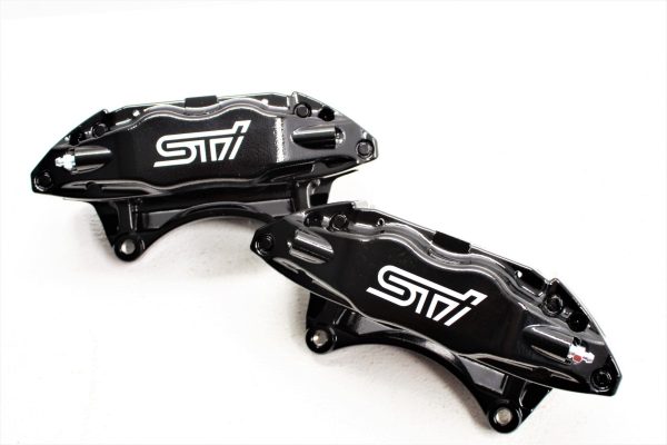 2004-2017 SUBARU WRX STI FRONT BREMBO BRAKE CALIPERS 38K MILES OEM LH/RH