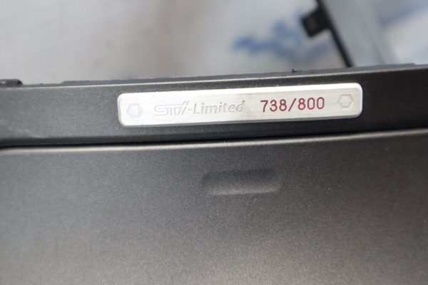 2007 SUBARU WRX STI LIMITED #738/800 CENTER CONSOLE SWAP CONVERSION EJ257 OEM (RARE) - Image 8