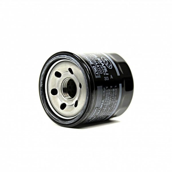2002-2014 SUBARU WRX & 2004-2021 STI BLACK ENGINE OIL FILTER OEM 15208AA100 - Image 2