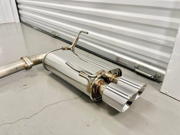 GRIMMSPEED CATBACK EXHAUST SYSTEM FOR 2011-2021 SUBARU WRX & STI SEDAN 6K MILES - Image 3