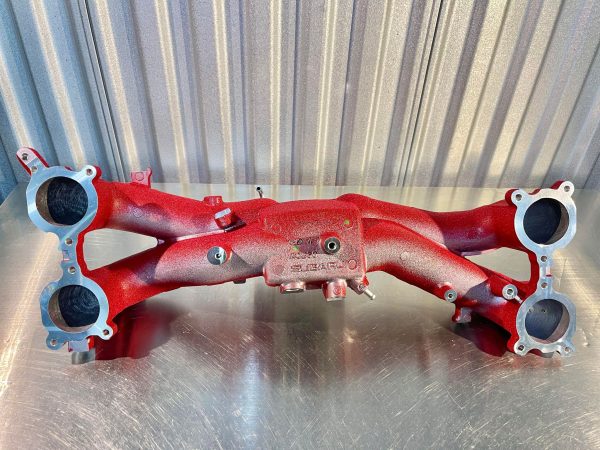 2008-2021 SUBARU WRX STI RED INTAKE MANIFOLD ASSEMBLY EJ257 OEM 0 MILES - Image 10