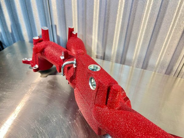 2008-2021 SUBARU WRX STI RED INTAKE MANIFOLD ASSEMBLY EJ257 OEM 0 MILES - Image 13