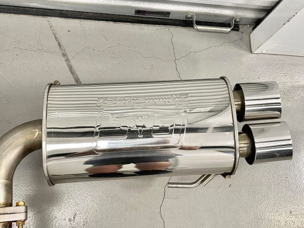 GRIMMSPEED CATBACK EXHAUST SYSTEM FOR 2011-2021 SUBARU WRX & STI SEDAN 6K MILES - Image 9