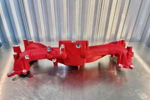2008-2021 SUBARU WRX STI RED INTAKE MANIFOLD ASSEMBLY EJ257 OEM 0 MILES