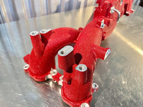 2008-2021 SUBARU WRX STI RED INTAKE MANIFOLD ASSEMBLY EJ257 OEM 0 MILES - Image 14