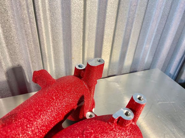 2008-2021 SUBARU WRX STI RED INTAKE MANIFOLD ASSEMBLY EJ257 OEM 0 MILES - Image 9