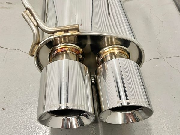 GRIMMSPEED CATBACK EXHAUST SYSTEM FOR 2011-2021 SUBARU WRX & STI SEDAN 6K MILES - Image 5