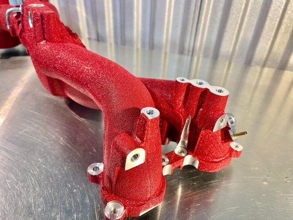 2008-2021 SUBARU WRX STI RED INTAKE MANIFOLD ASSEMBLY EJ257 OEM 0 MILES - Image 12
