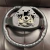 2008-2014 SUBARU WRX & STI GT SPEC D-SHAPED LEATHER STEERING WHEEL RED STITCHED - Image 13