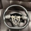 2008-2014 SUBARU WRX & STI GT SPEC D-SHAPED LEATHER STEERING WHEEL RED STITCHED - Image 2