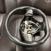 2008-2014 SUBARU WRX & STI GT SPEC D-SHAPED LEATHER STEERING WHEEL RED STITCHED - Image 3