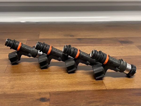 02-14 SUBARU WRX & 07-21 STI DW 1000CC TOP FEED INJECTORS W/ PLUG & PLAY CONNECTORS 9K MILES - Image 2