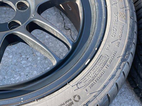 ENKEI RPF1 WHEELS RIMS & MICHELIN PILOT SPORT ALL SEASON TIRES 17X8 +45 5X100 - Image 13