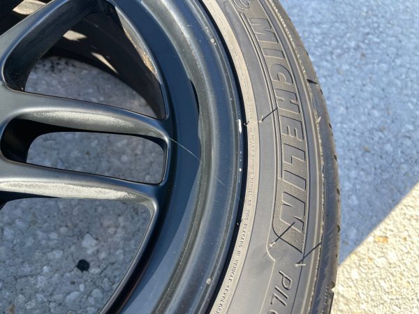 ENKEI RPF1 WHEELS RIMS & MICHELIN PILOT SPORT ALL SEASON TIRES 17X8 +45 5X100 - Image 10