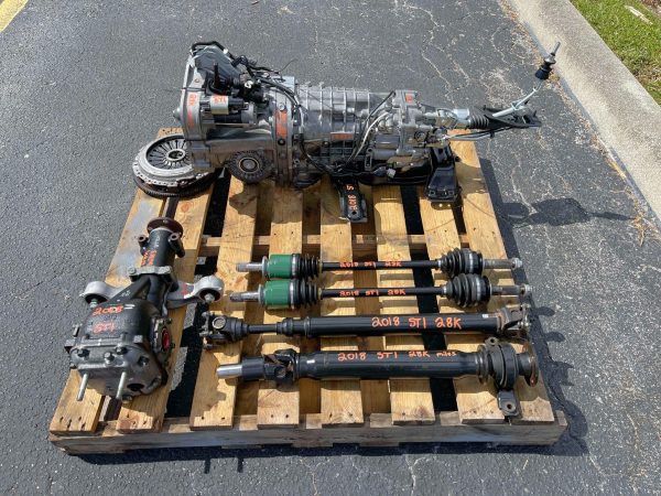 2015-2021 SUBARU WRX STI 6 SPEED MANUAL TRANSMISSION SWAP 6MT 28K MILES EJ257