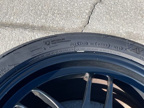 ENKEI RPF1 WHEELS RIMS & MICHELIN PILOT SPORT ALL SEASON TIRES 17X8 +45 5X100 - Image 12