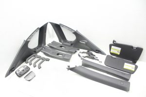 2008-2014 Subaru WRX & STI Hatch Upper Black Interior Swap A, B, C Pillar Kit