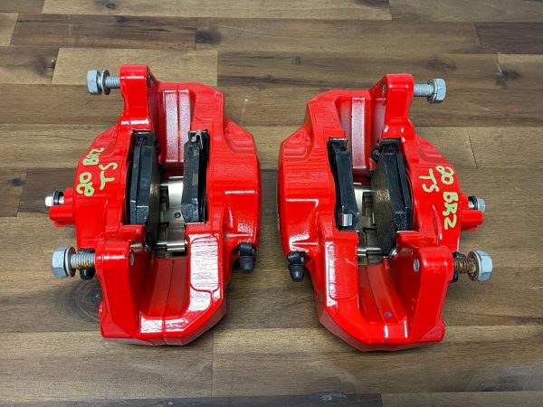 13-24 SUBARU BRZ / 08-24 WRX / 08-17 STI FRONT & REAR RED BREMBO BRAKE CALIPERS 8K MILES - Image 5