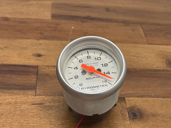 AUTO METER PRO-COMP ULTRA-LITE 2-1/16″ 52MM 1600F PYROMETER EGT GAUGE 4344-SP - Image 2