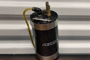 PERRIN PERFORMANCE BLACK COOLANT OVERFLOW TANK FOR 04-07 SUBARU WRX STI W/ FMIC