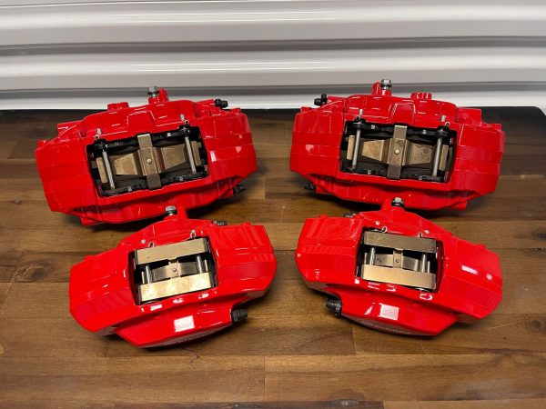 13-24 SUBARU BRZ / 08-24 WRX / 08-17 STI FRONT & REAR RED BREMBO BRAKE CALIPERS 8K MILES - Image 2