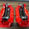13-24 SUBARU BRZ / 08-24 WRX / 08-17 STI FRONT & REAR RED BREMBO BRAKE CALIPERS 8K MILES - Image 13
