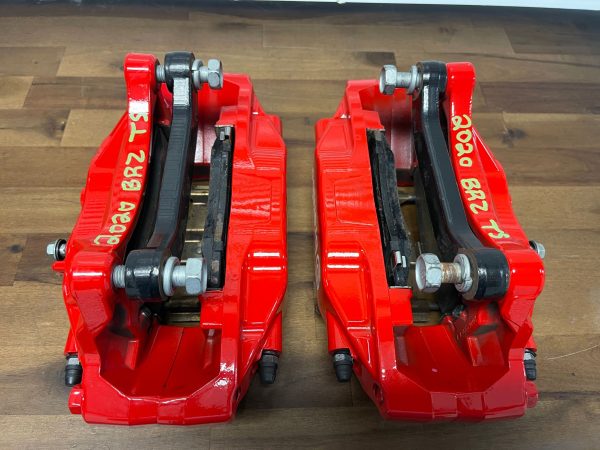 13-24 SUBARU BRZ / 08-24 WRX / 08-17 STI FRONT & REAR RED BREMBO BRAKE CALIPERS 8K MILES - Image 13