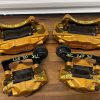 2004-2007 SUBARU WRX STI FRONT & REAR GOLD BREMBO BRAKE CALIPERS OEM 71K MILES - Image 4