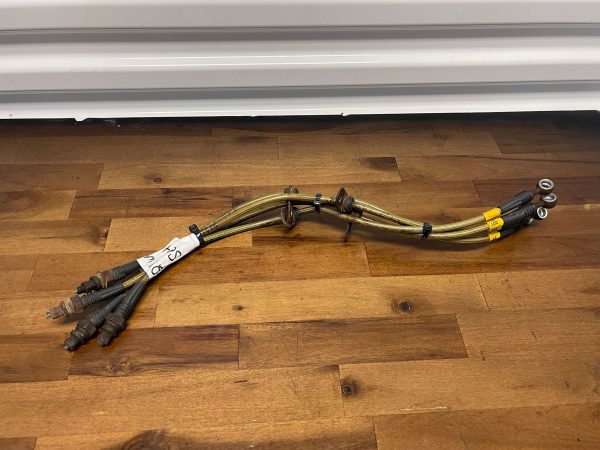 STOPTECH STAINLESS STEEL FRONT & REAR BRAKE LINES FOR 2008-2021 SUBARU WRX STI