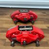 2008-2017 SUBARU WRX STI FRONT & REAR RED BREMBO BRAKE CALIPERS 69K MILES OEM - Image 13