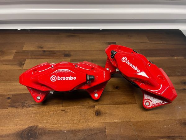 13-24 SUBARU BRZ / 08-24 WRX / 08-17 STI FRONT & REAR RED BREMBO BRAKE CALIPERS 8K MILES - Image 8