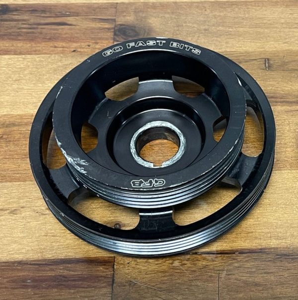 GO FAST BITS LIGHTWEIGHT UNDERDRIVE CRANK PULLEY FOR 2008-2021 SUBARU WRX STI