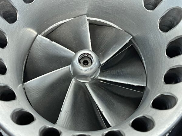 PRECISION TURBO GEN 2 PT6870 TURBOCHARGER 1100HP BB T4 DIVIDED 1.15 AR 8K MILES - Image 4