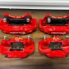 13-24 SUBARU BRZ / 08-24 WRX / 08-17 STI FRONT & REAR RED BREMBO BRAKE CALIPERS 8K MILES - Image 4