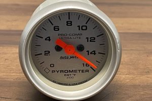 AUTO METER PRO-COMP ULTRA-LITE 2-1/16″ 52MM 1600F PYROMETER EGT GAUGE 4344-SP