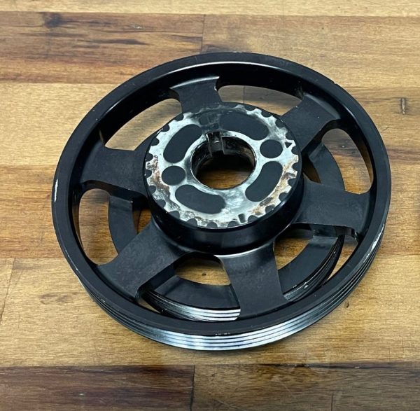 GO FAST BITS LIGHTWEIGHT UNDERDRIVE CRANK PULLEY FOR 2008-2021 SUBARU WRX STI - Image 3